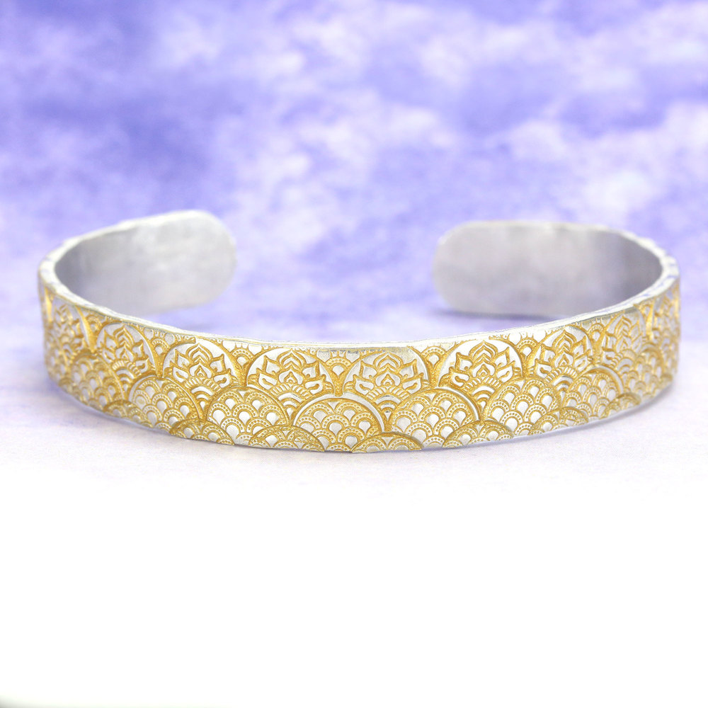 Metal Stamping Blanks Aluminum Bracelet Blank, 152mm (6") x 9.5mm (.38"), 12 Gauge - Deburred with Smooth Edges